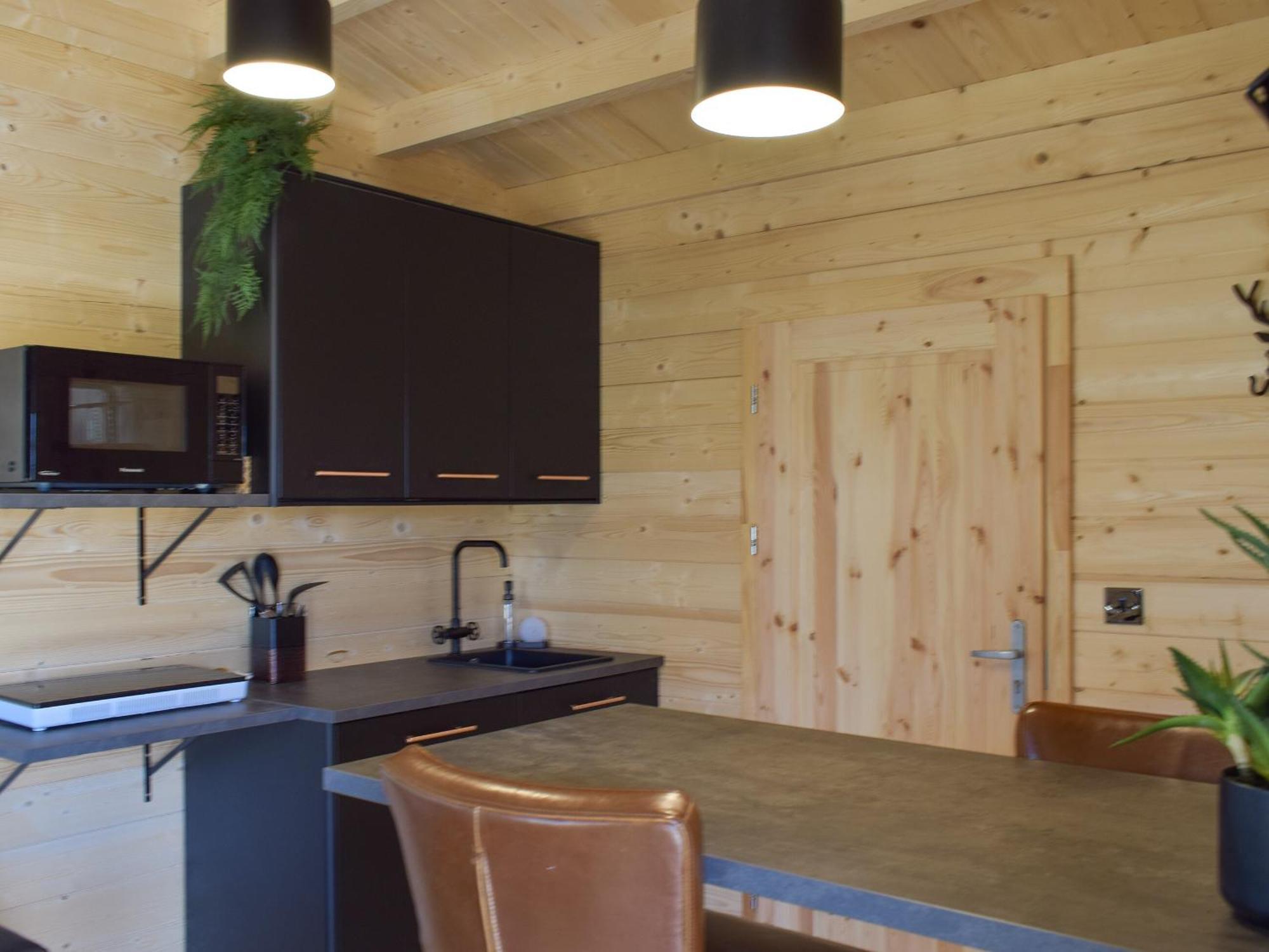 Pinewood Cabin Saline Bagian luar foto