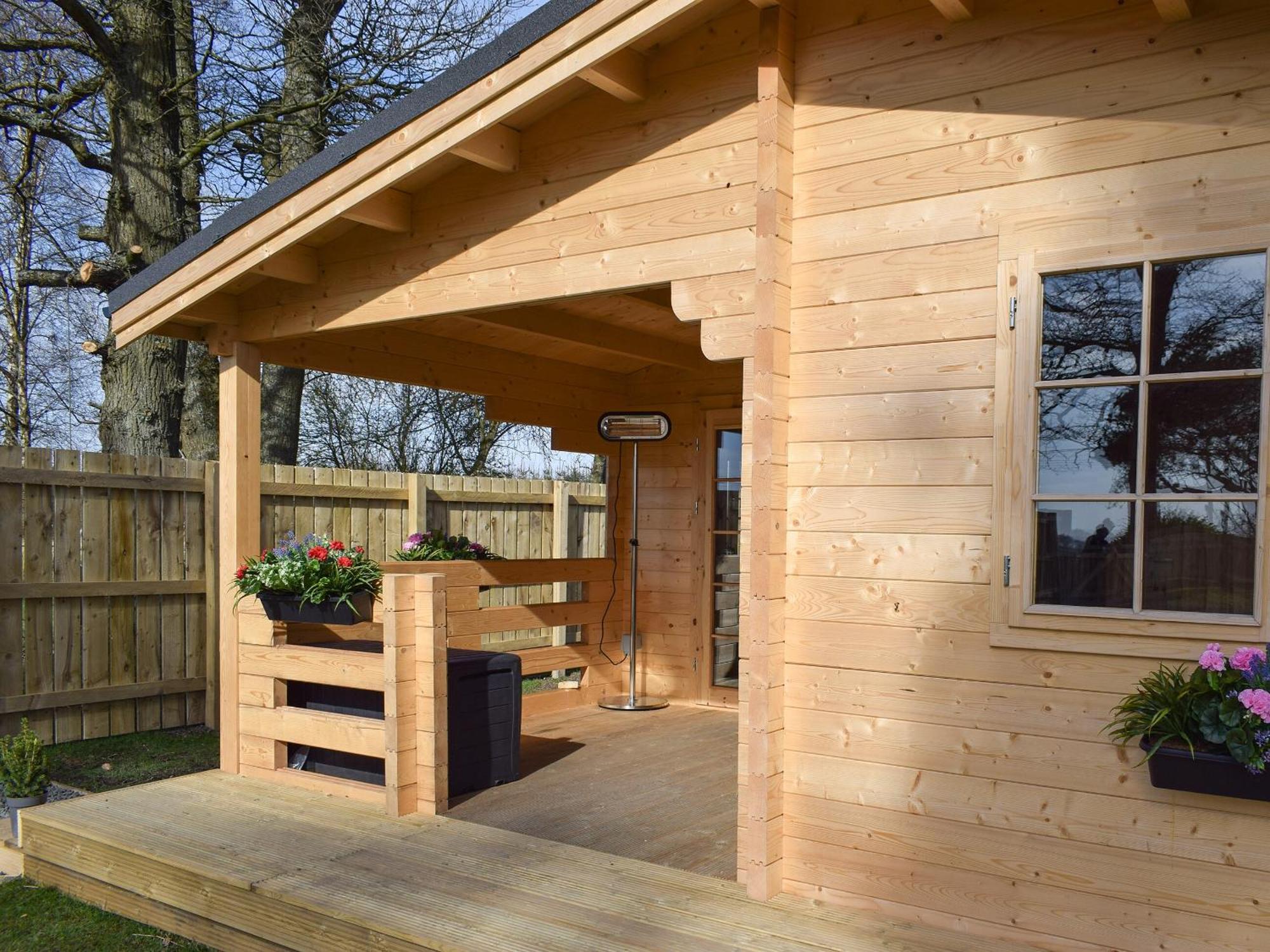 Pinewood Cabin Saline Bagian luar foto